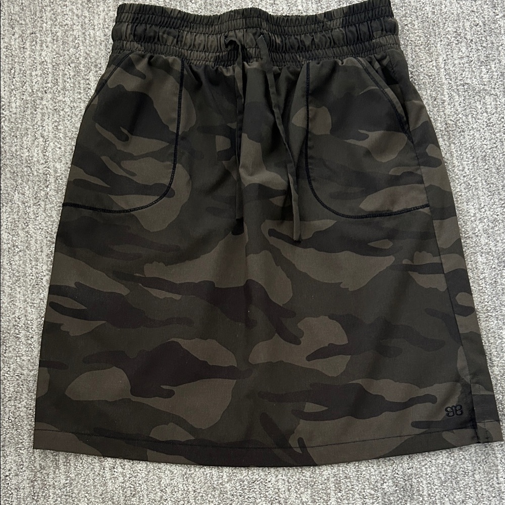 Albion Camouflage Mini Skirt